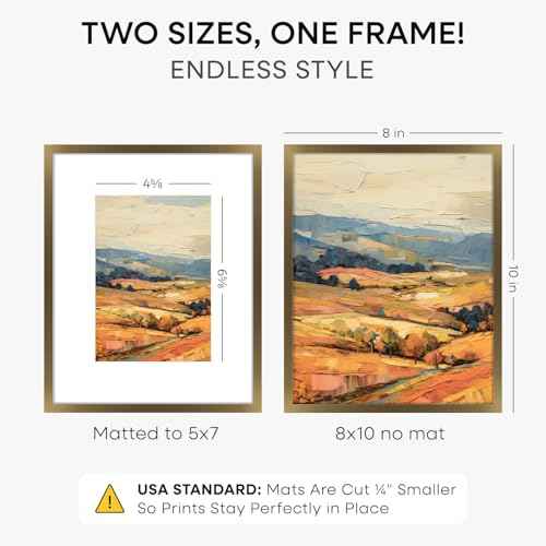 8x10 Bronze Picture Frame (3 Count)