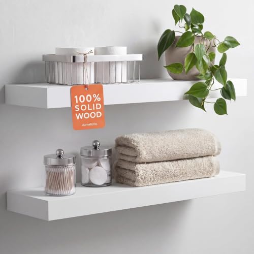 24 Inch Floating Shelves (3 Count)