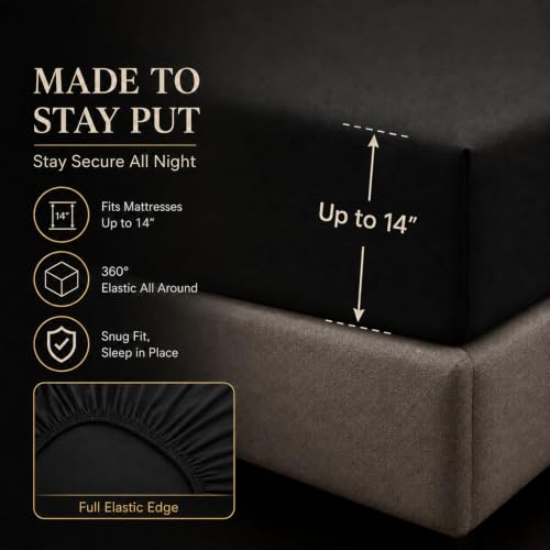 King Size Comforter Set Black