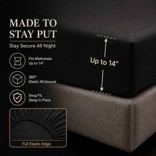 Oversized Queen Comforter Set Black