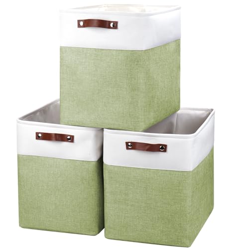 Large Fabric Storage Baskets (3 Count)