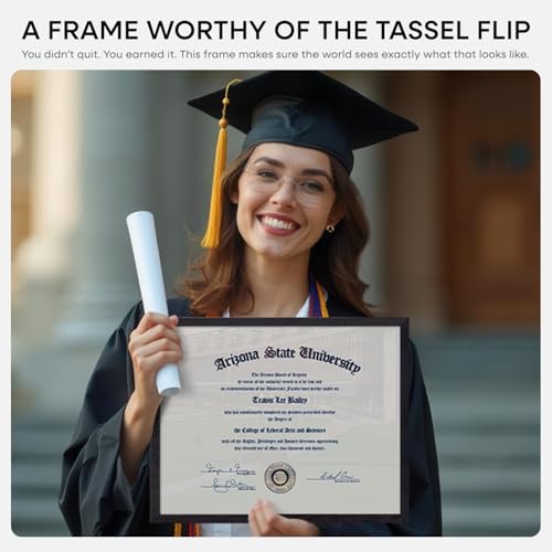 11x14 White Oak Diploma Frame (2 Count)