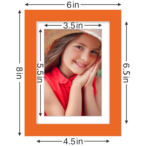5x7 Picture Frames Set of 9 for Wall or Tabletop Display
