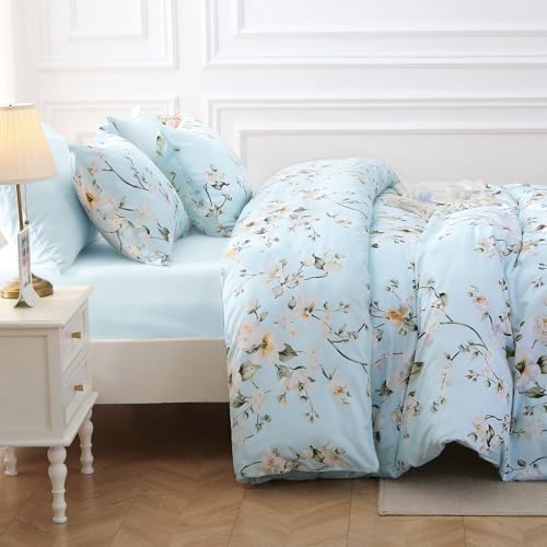 Ceiba Blue Bed in a Bag Queen 7 Pieces