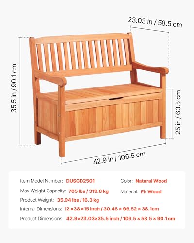 Outdoor Storage Bench