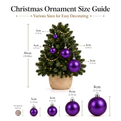 16ct Christmas Balls Ornaments (24 Count)