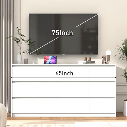 White Malm Dresser for Bedroom