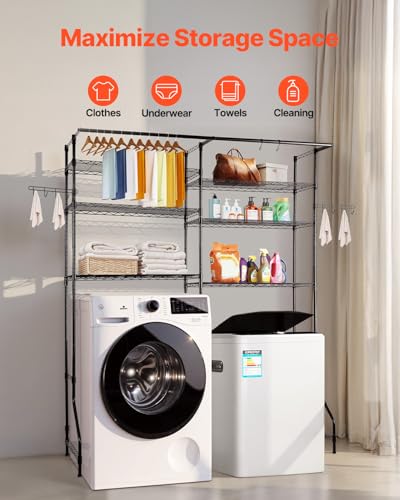 Over Washer and Dryer Storage Shelves 6
