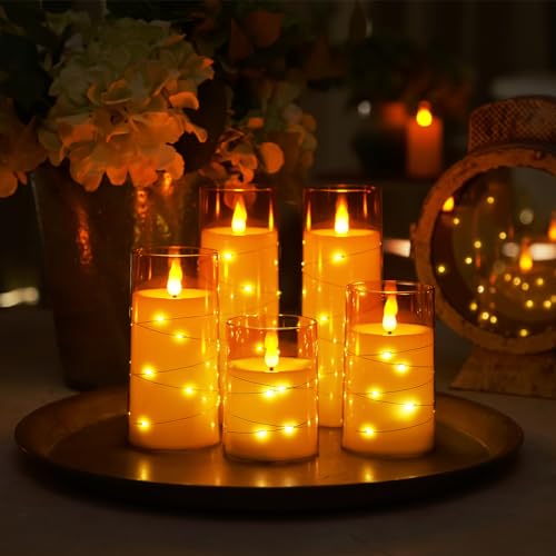 Flickering Flameless Candles (5 Count)