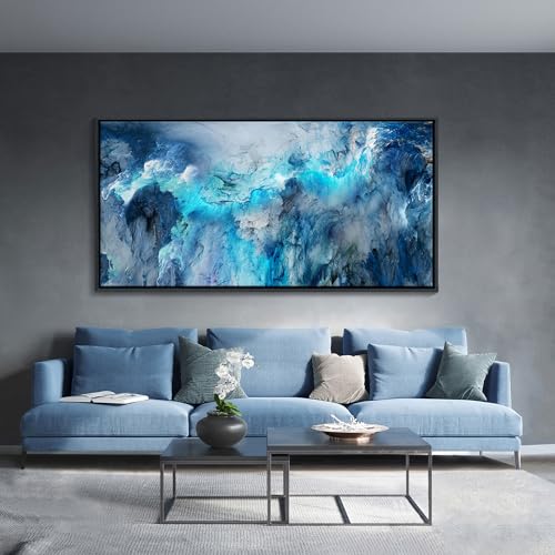 Framed Abstract Canvas Wall Art