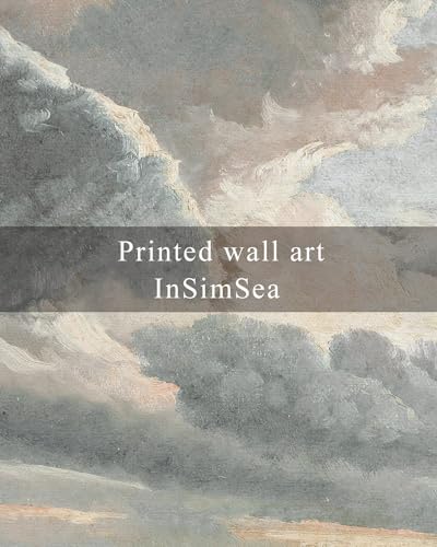 Framed Canvas Wall Art Vintage Decor