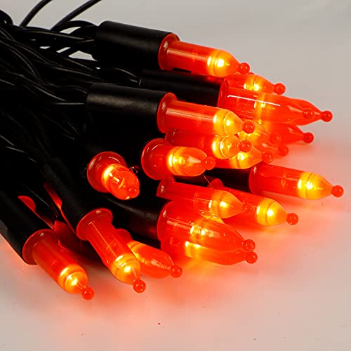 2 Pack 50 LED Outdoor Halloween Lights (32 Foot)