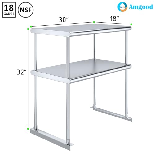 Double OverShelf Stainless Steel NSF