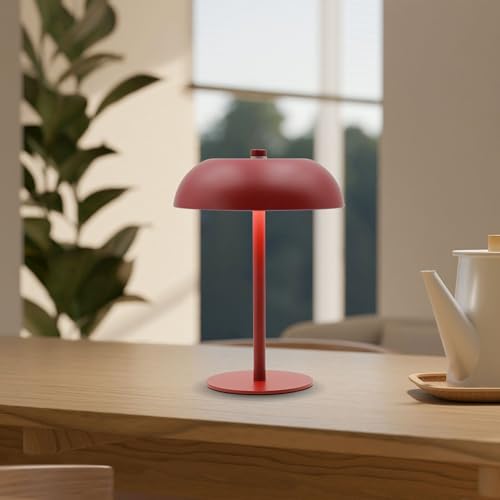 Cordless LED Mushroom Table Lamp