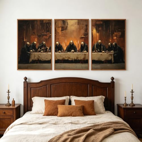 Last Supper Skeleton Wall Art