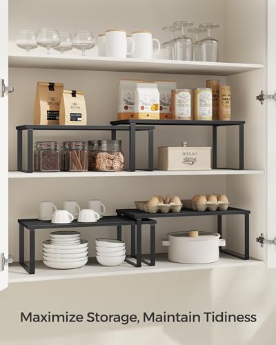 Cabinet Organizer Shelf (4 Count)