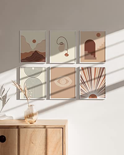 8x10 White Oak Wood Picture Frames Set of 25