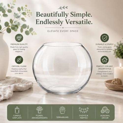 Glass Bubble Vase