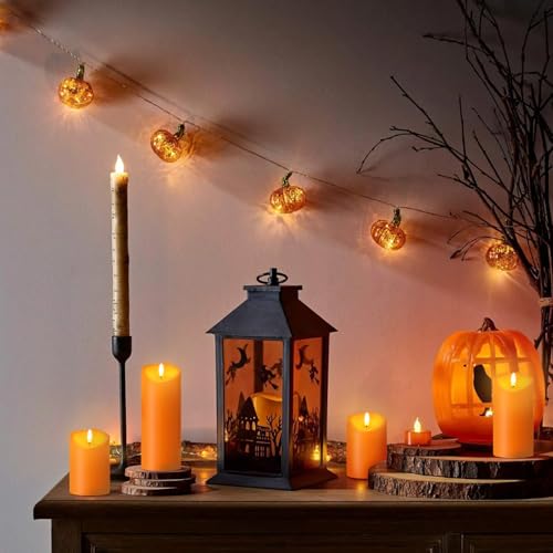 Outdoor Flameless Candles with Remote Timer (2 Count)