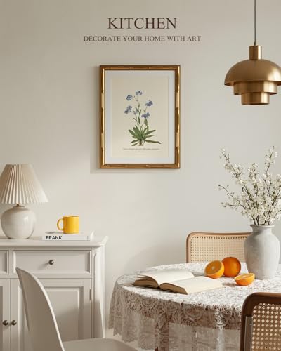 Gold Bamboo Framed Wall Art