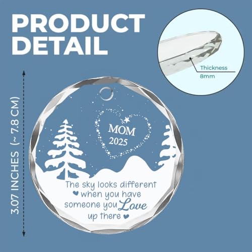 Personalized Memorial Ornament for Loss of Mom Dad