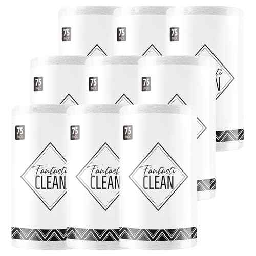 Microfiber Cleaning Cloth Rolls (675 Count)
