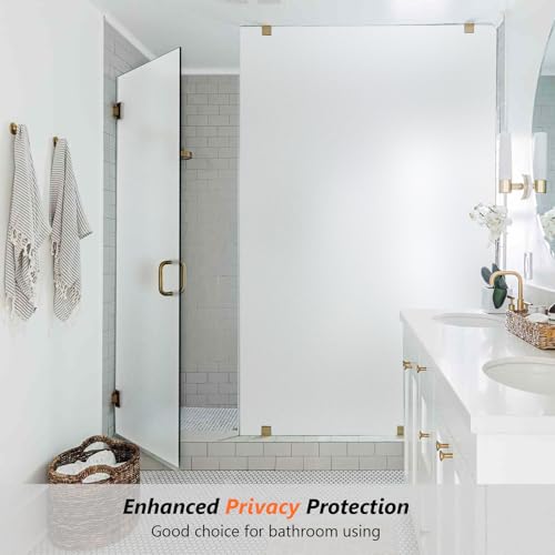Frosted Glass Window Privacy Film with Tools