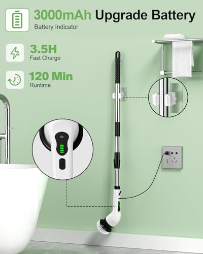 Cordless Electric Spin Scrubber