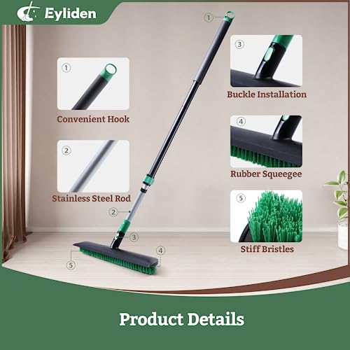 Scrub Brush with Squeegee