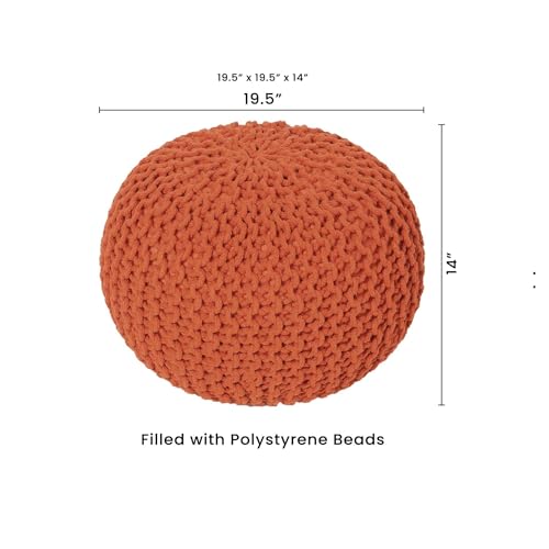 Round Pouf Ottoman