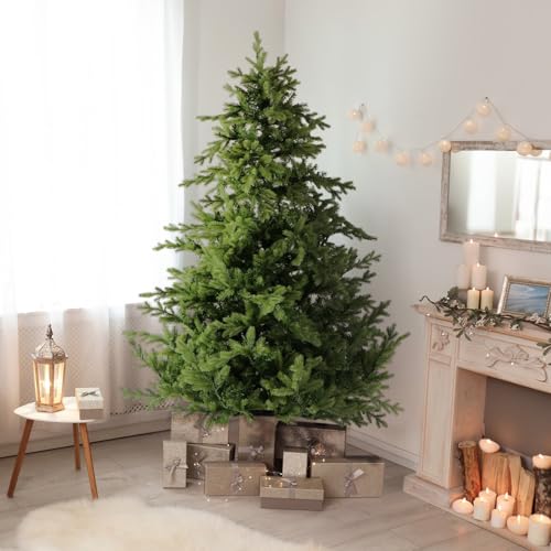 7.5 Ft. Foxtail Pine Artificial Christmas Tree with Stand and No Lights