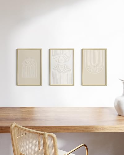 11x17 Gold Metal Picture Frames (3 Count)