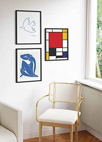18x24 Black Oak Frame Set of 3 (3 Count)