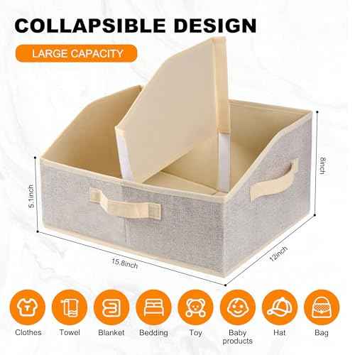 6 Pack Trapezoid Storage Bins (6 Count)