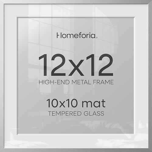 12x12 Silver Picture Frame (2 Count)