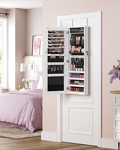Mirror Jewelry Cabinet Armoire