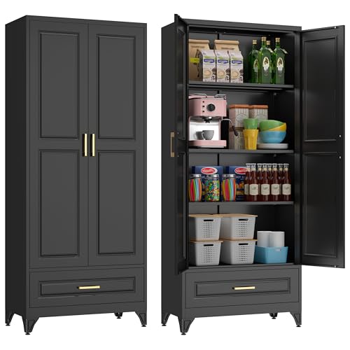 75" Kitchen Pantry Cabinet