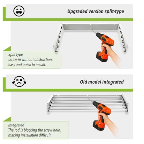 Wall Mounted Drying Rack