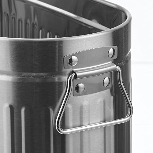 Large Steel Free Standing Toilet Paper Organizer