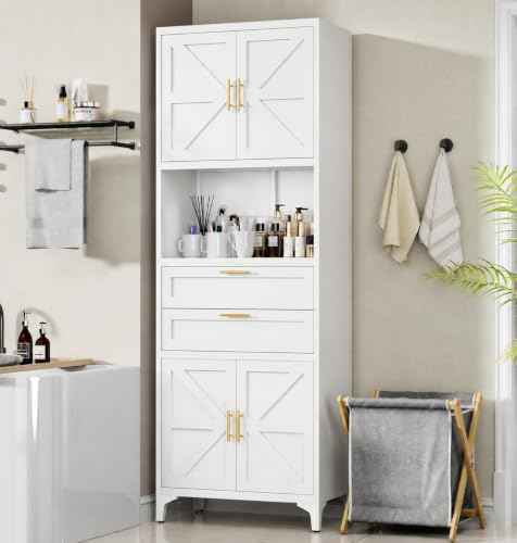 71" Kitchen Pantry Cabinet