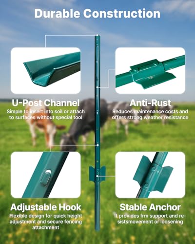 Fence Posts 4 Feet (10 Count)