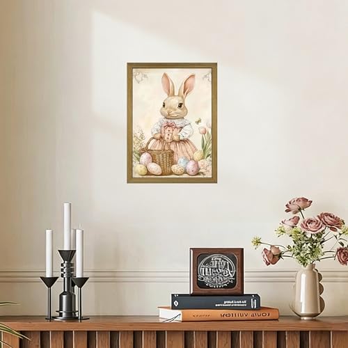 Framed Easter Bunny Wall Art