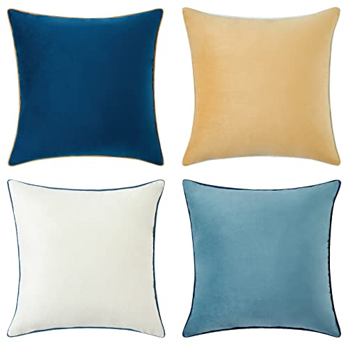 Decorative Throw Pillow Covers Cushion Cases (4 Count)