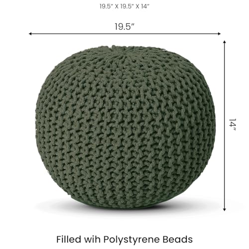 Round Pouf Ottoman