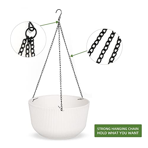 8.75 Inch Self Watering Hanging Planter (2 Count)