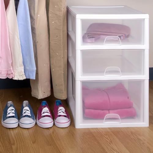 Stacking Drawer Storage Organizer for Clothes (12 Count)