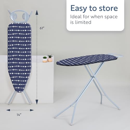 Classic 4 Leg Ironing Board with Iron Rest