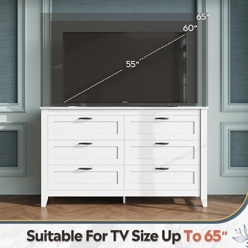 White Dresser for Bedroom