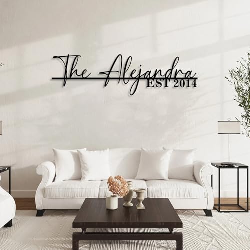 Personalized Family Name Sign