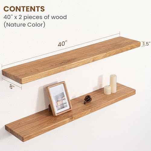 Floating Shelves for Wall (2 Count)
